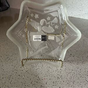 Mikasa‎  Christmas Star Angel dish 91/4 in